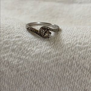Sterling Silver 1/4 carat Ring